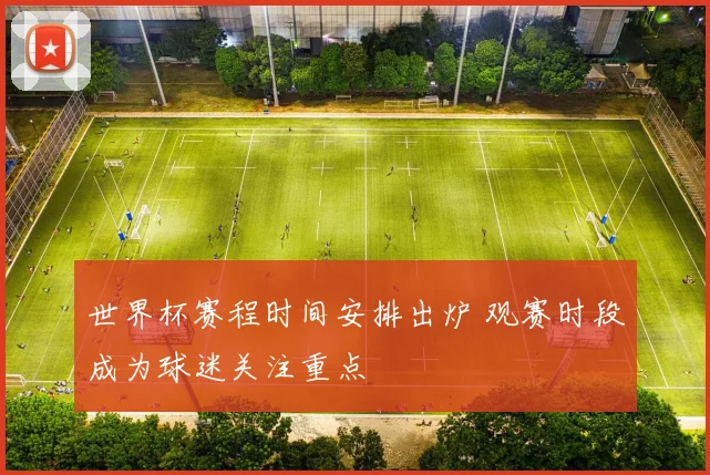 世界杯赛程时间安排出炉 观赛时段成为球迷关注重点