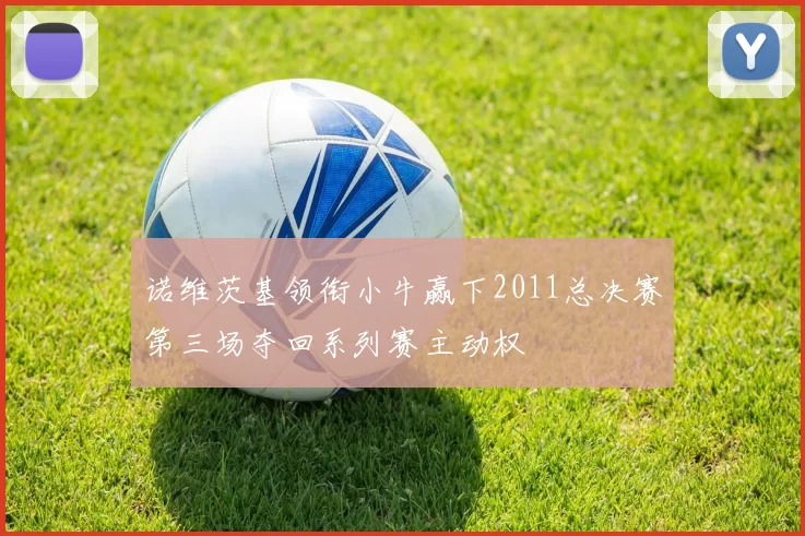 诺维茨基领衔小牛赢下2011总决赛第三场夺回系列赛主动权