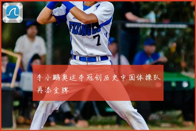 李小鹏奥运夺冠创历史中国体操队再添金牌