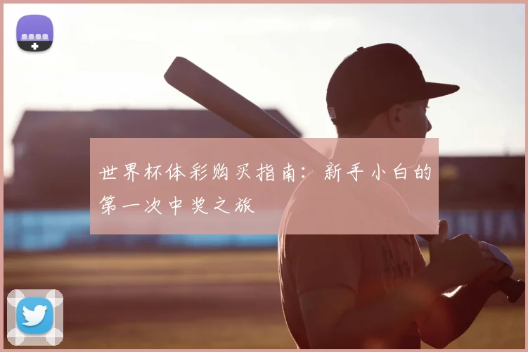 世界杯体彩购买指南：新手小白的第一次中奖之旅