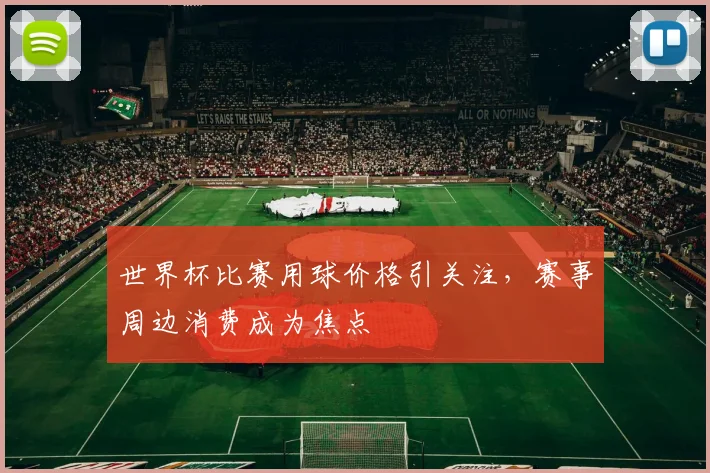 世界杯比赛用球价格引关注，赛事周边消费成为焦点